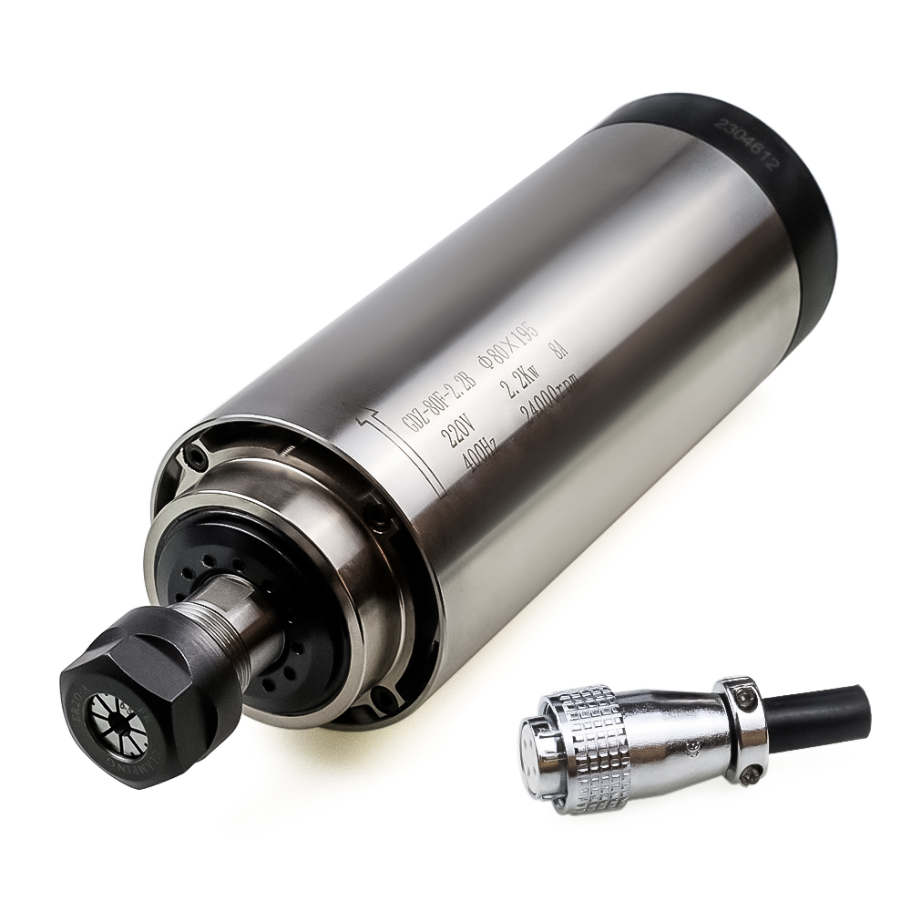 Air Cooled 1.5Kw Spindle Motor Inverter 110V - Kit de Motor de Spindle CNC