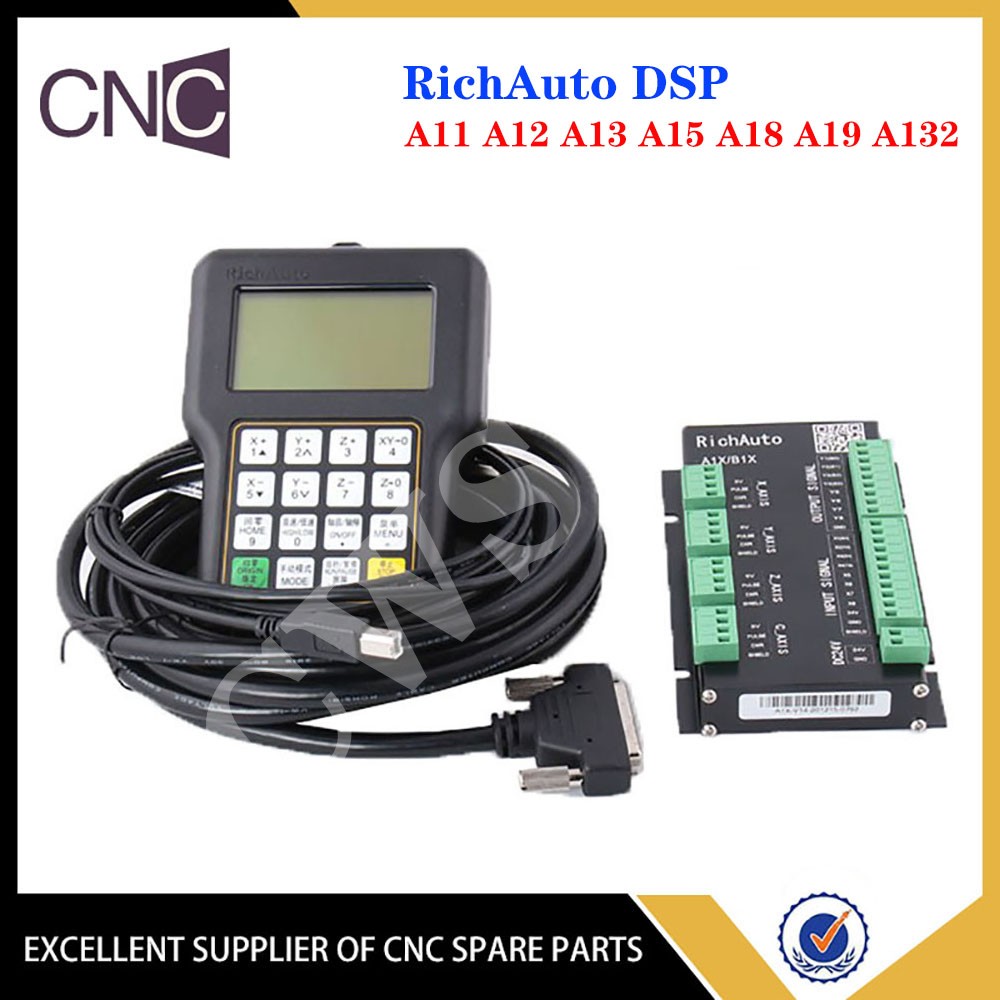 RichAuto DSP Offline A11 A12 A - Richauto A11 Dsp Controller 3 Axis avaliação e preço